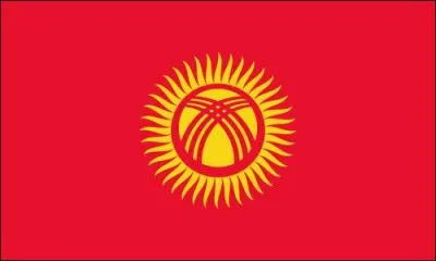 Quel est ce drapeau d'Asie centrale ?