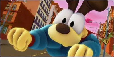 Qui accompagne Garfield dans ses aventures ?