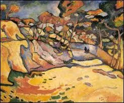 Qui a peint ' Paysage  l'Estaque ' ?