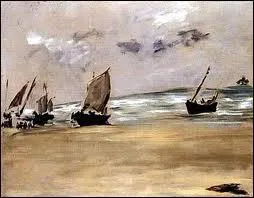 Qui a peint ' La plage de Berck ' ?