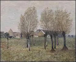 Qui a peint ' Ferme en Normandie ' ?