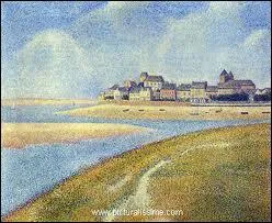 Qui a peint ' Le Crotoy  Mare basse ' ?