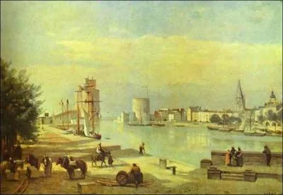Qui a peint ' Le port de la Rochelle ' ?