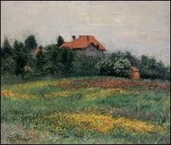 Qui a peint ce ' Paysage normand ' ?