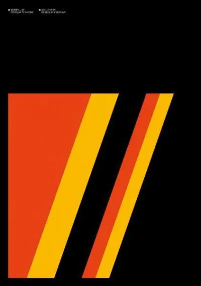 Quelle srie est reprsente sur cette affiche ?