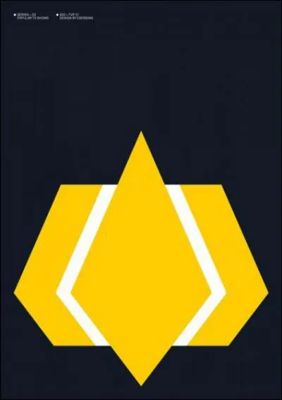 Quelle srie est reprsente sur cette affiche ?