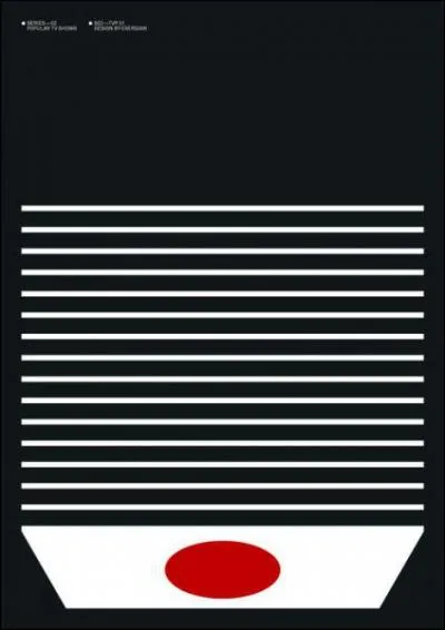 Quelle srie est reprsente sur cette affiche ?