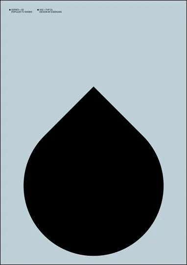 Quelle srie est reprsente sur cette affiche ?