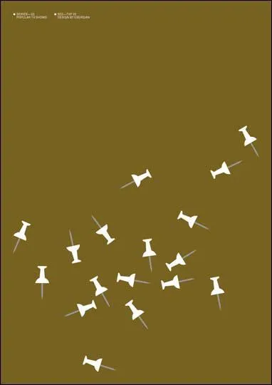 Quelle srie est reprsente sur cette affiche ?