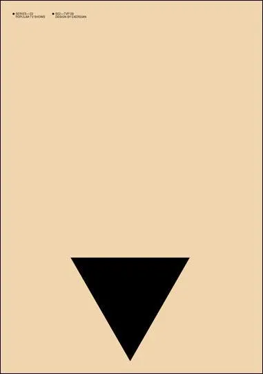 Quelle srie est reprsente sur cette affiche ?