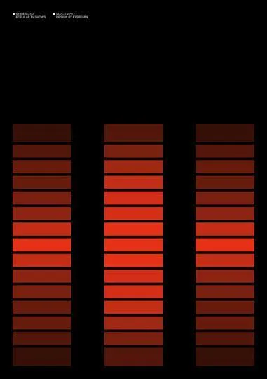 Quelle srie est reprsente sur cette affiche ?