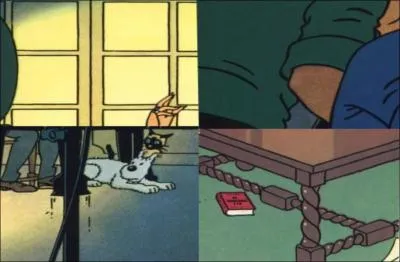 Quel est l'lment qui ne fait pas partie de l'album 'Les bijoux de la castafiore' ?