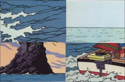 Quel est l'lment qui ne fait pas partie de l'album 'L'le noire' ?