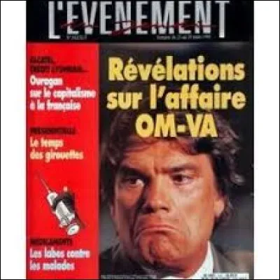 Quel joueur de foot a été impliqué dans l'affaire du match truqué OM / VA ?