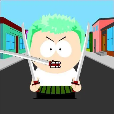 Qui est l'escrimeur de l'quipage de Mugiwara ?