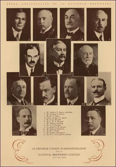 En 1909, plusieurs brasseries qubcoises s'allient pour former le premier consortium du genre. Quel est son nom ?