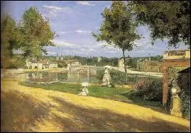 Quel peintre ami de Degas est l'auteur de la toile 'La terrasse au bord de la Seine  Melun' ?
