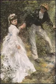 Qui a peint 'La promenade' ?