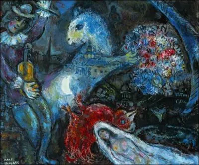 Qui a peint 'La nuit enchante' ? (CLIQUEZ SUR L'IMAGE pour l'agrandir. )