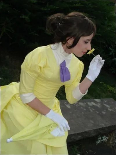 Quel est le nom de cette jeune anglaise perdue dans la jungle africaine ?