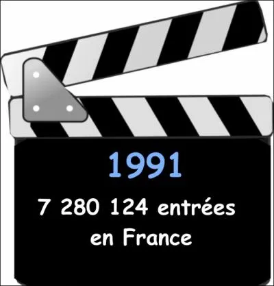 Quel film a fait le plus d'entres en France en 1991 ?