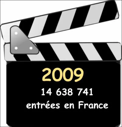 Quel film a fait le plus d'entres en France en 2009 ?