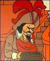 Dans quel film prte-t-il sa voix  Rackham le Rouge ?