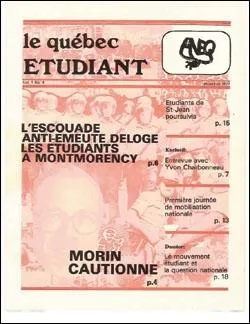 En quelle anne est fonde l'Association nationale des tudiants du Qubec ?