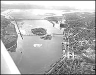 Expo 67 a eu lieu sur un site créé de toutes pièces, ou presque. Avec quoi a-t-on créé les îles où était l'exposition ?