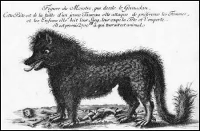 Enfin, quel animal lgendaire aurait tu plusieurs personnes dans le sud du Massif central, entre 1764 et 1767 ?