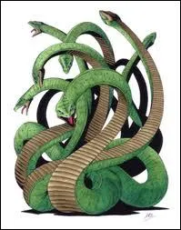 Dans la mythologie japonaise, Yamata no Orochi dsigne :
