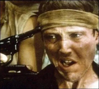 Dans quel film de guerre, ralis par Michael Cimino, joue-t-il  la roulette russe avec De Niro ?