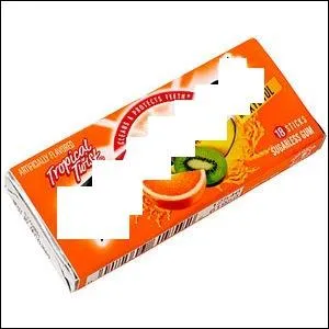 Quelle est la marque de ce chewing-gum ?