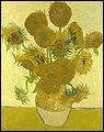 Combien Vincent Van Gogh a-t-il peint de tableaux dans sa srie de peintures sur 'les tournesols' ?