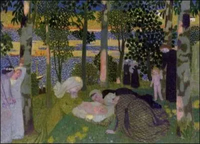 Qui a peint Aprs-midi dans les bois ?