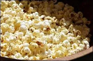 O mange t-on la plupart du temps des pop-corn ?