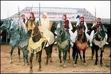 La Fantasia est un spectacle questre pendant lequel des cavaliers chargent en tirant des coups de fusil. Quelle est son origine ?