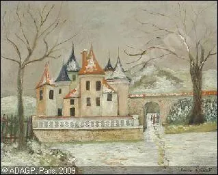 Qui a peint Le petit chteau sous la neige ?