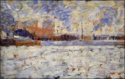 Qui a peint Neige en Banlieue ?