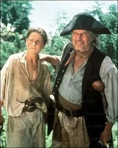 Dans quelle adaptation d'un trs clbre roman d'aventures pour enfants incarne-t-il le jeune Jim Hawkins ?