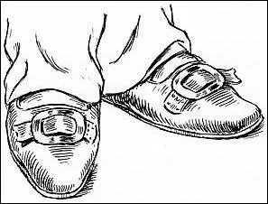 Si on parle de la chaussure d'un garon, on dira :