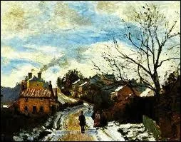 Qui a peint Les toits sous la neige ?