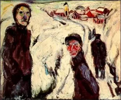 Qui a peint Paysage enneig ?