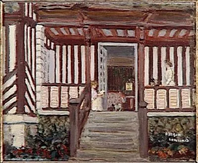 Quel peintre est l'auteur de cette oeuvre ' La maison de Misia ' ,