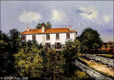 Cette ' Maison blanche  la campagne ' a t peinte par :