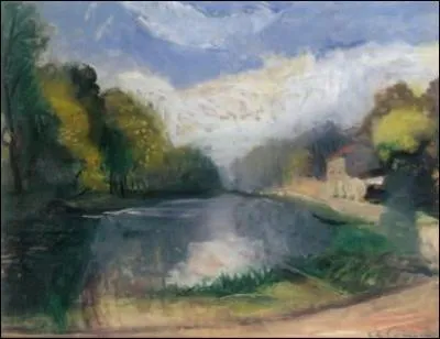 Quel peintre a ralis ' La Maison prs du lac ' ?