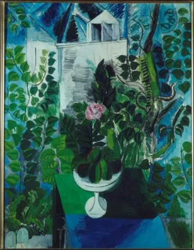 Cette toile ' Jardin et maison au Havre ' est une oeuvre de :