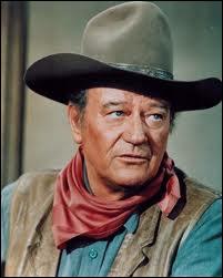 C'est sans doute l'acteur le plus reprsentatif du western. Il a jou dans 'La chevauche fantastique' ou encore 'Rio Bravo' et il a aussi ralis 'Alamo'. Qui est cet acteur de lgende ?