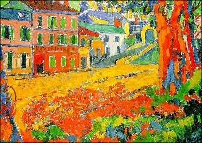 Qui a peint Bougival - Restaurant de la machine ?