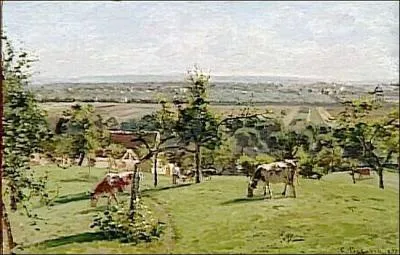 Qui a peint Les coteaux -Vesinet ?